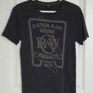 GSTAR RAW black tshirt, mens